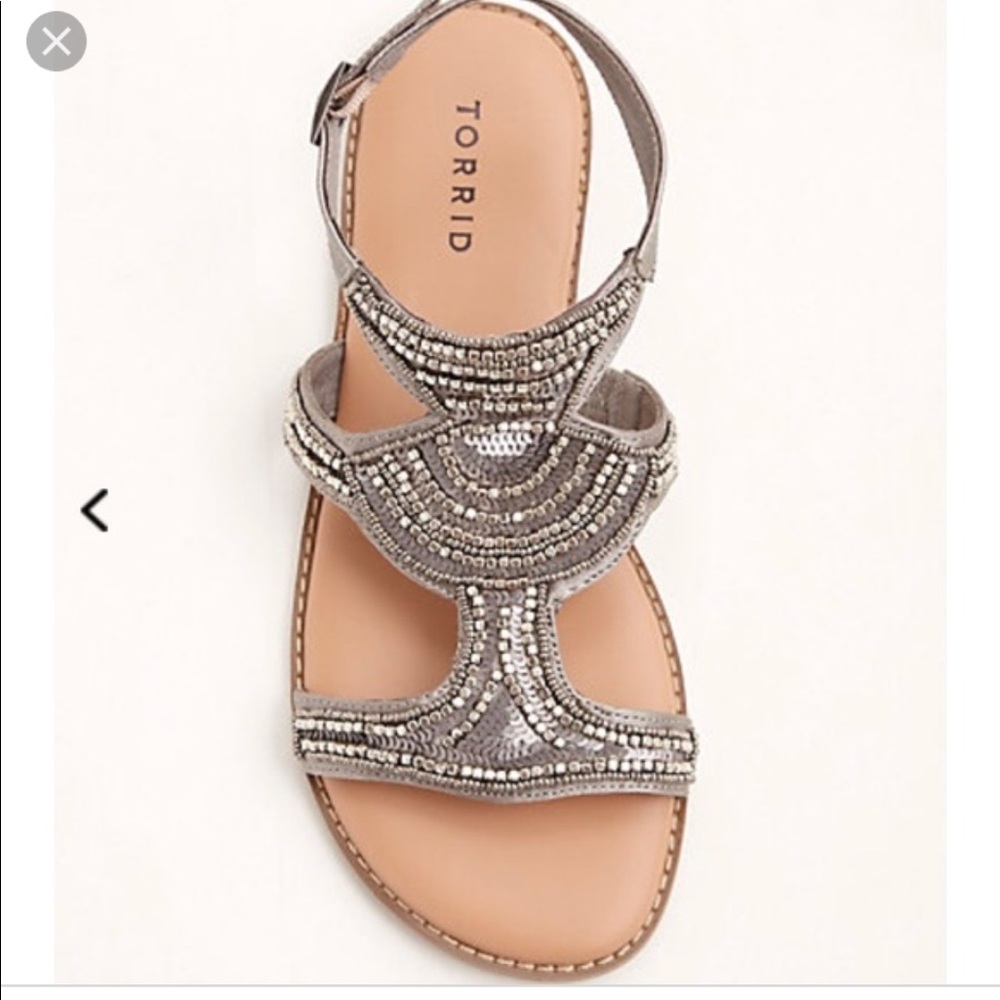 Torrid Beaded Gladiator Sandal